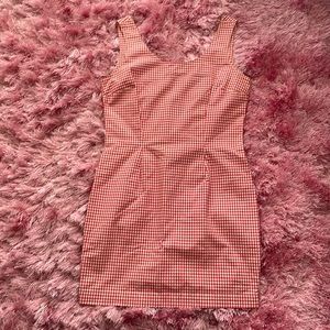 GAP Red Gingham Cotton Dress Sz 6
